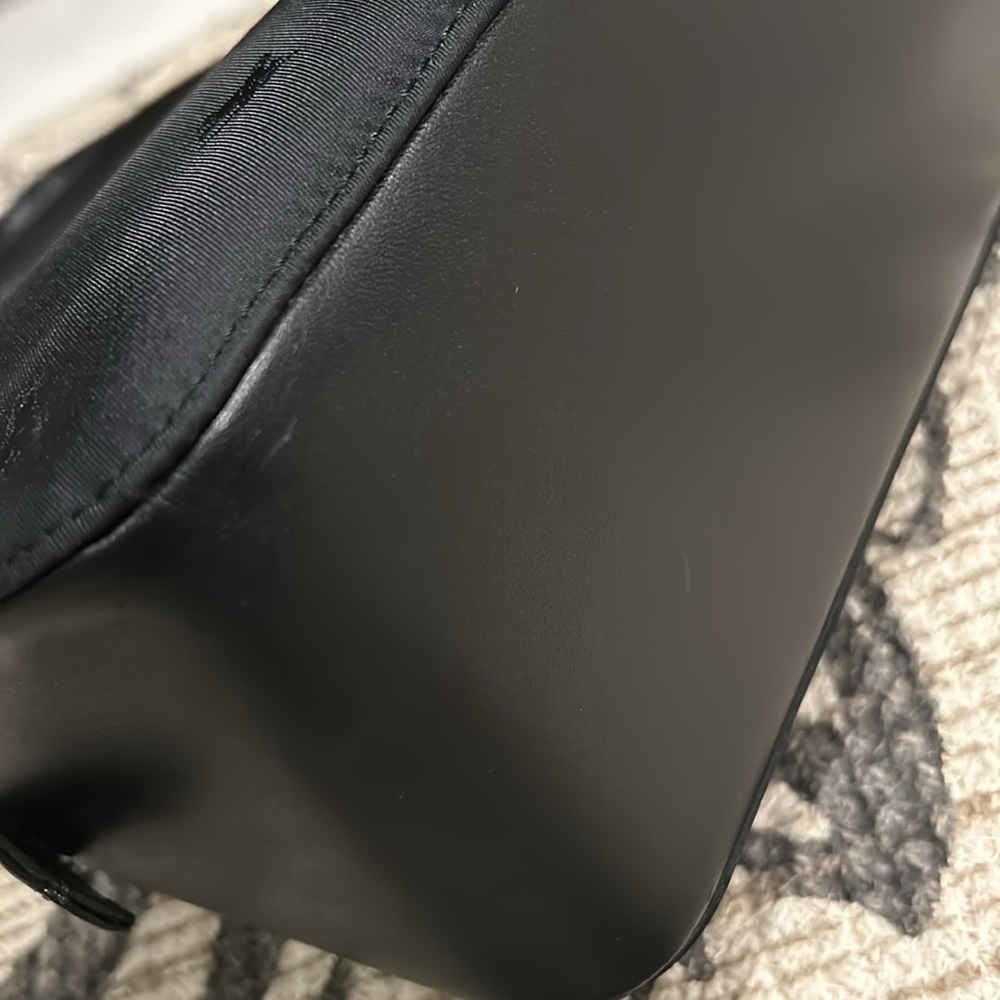 Burberry Satchel - black nylon/leather upper part and handles - Picture 6 of 15